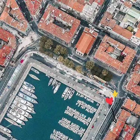 Daire Wonderful Sea View On The Port Balcony S-o Nice